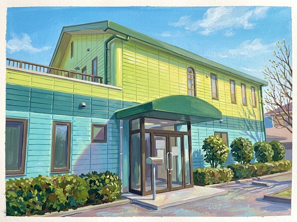 伊藤医院 外観イラスト